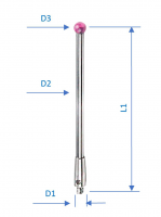 Щуп контактный TSM M3-DWB50-4.0 аналог Renishaw A-5003-0061 и Pioneer M3-C50-RB4-S46