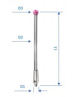 Щуп контактный TSM M2-DWP15.8-1.5 аналог Renishaw A-5003-1219 и Pioneer S-24-115