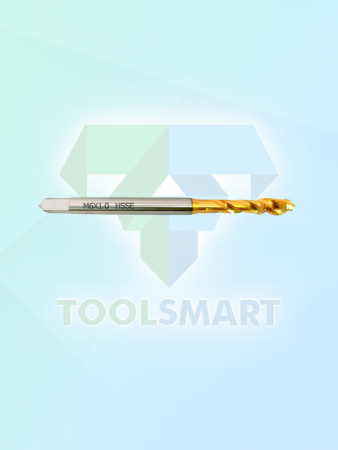 Метчик машинный с винтовой канавкой DIN 371 C35 HSSE TiN M6