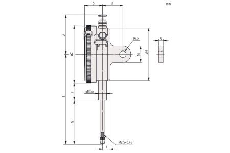 Индикатор MITUTOYO 2052SB