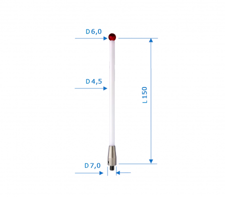 Щуп контактный TSM M4-DPB150-6.0 аналог Renishaw A-5000-8156 и Pioneer M4-P150-RB6-S136