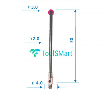 Щуп контактный TSM M3-DWB50-3.0 аналог Renishaw A-5003-0059 и Pioneer M3-C50-RB3-S42.5