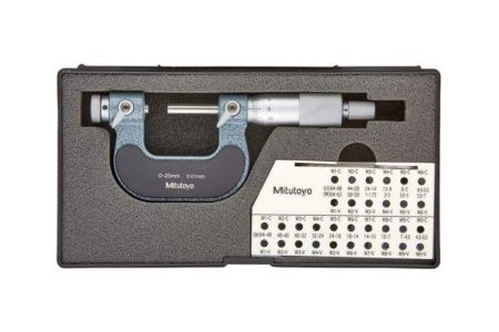 Микрометр для измерений резьбы MITUTOYO 0-25 мм 126-125