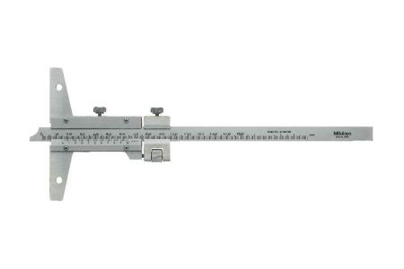 Штангенглубиномер MITUTOYO 0-200 мм с микроподачей 527-102