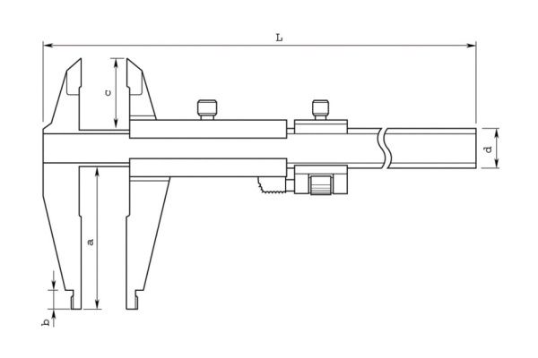 Штангенциркуль 0-1000 мм MITUTOYO 533-506