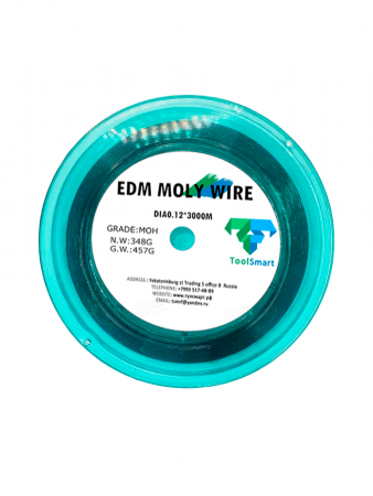 Молибденовая проволока 0,12 мм TSM12 (3000 метров)