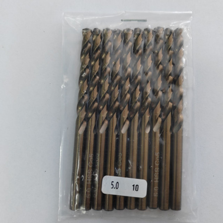 Сверло спиральное DIN338 RN 135 HSS Co5 5mm