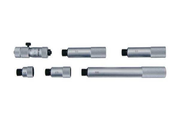 Нутромер в наборе с удлинительными стержнями MITUTOYO 50-300 мм 137-202